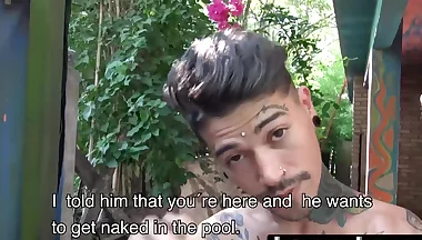 Kendro & Nacho - Etched latino Nacho and Kendro do horny and wild stuffs f