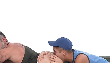 Coach Lawson James raw destroys horny shortstop Milo Miles