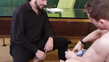 Doctor Derek Allen fucking skills cure Aaron Allen sexual anxiety