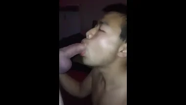 Daddy fucking Asian boy scenes