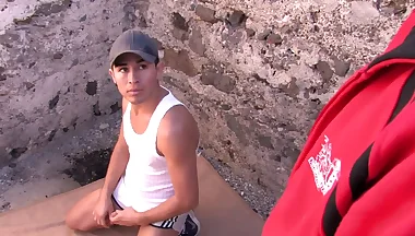 Bareback in Maspalomas. With Alex & Andrees