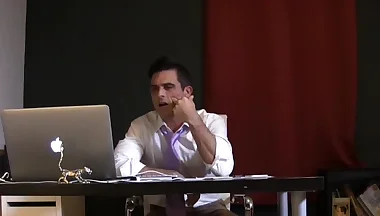 Horny Gay Lance Hart Teases Huge Dick On Cam