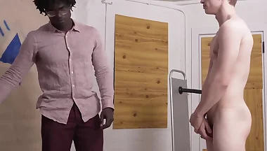 Barely Legal Man Is Fuck Black Dick Bareback