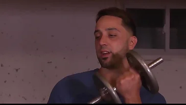 Andrew's longing for a big dude's cock fulfilled in a wild fuck